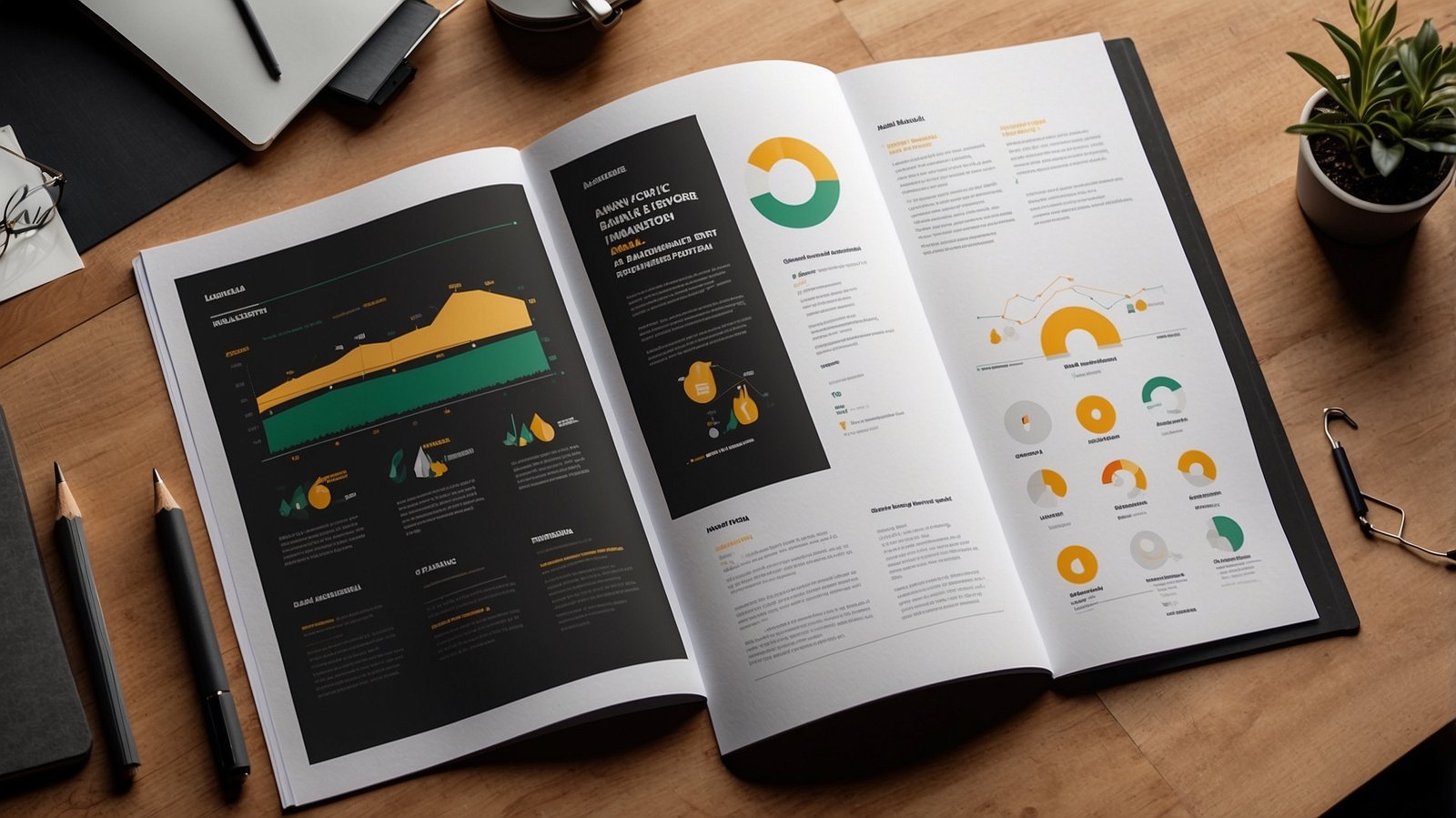 Leonardo_Vision_XL_Bank_Annual_report_print_mockup_in_darkmode_1