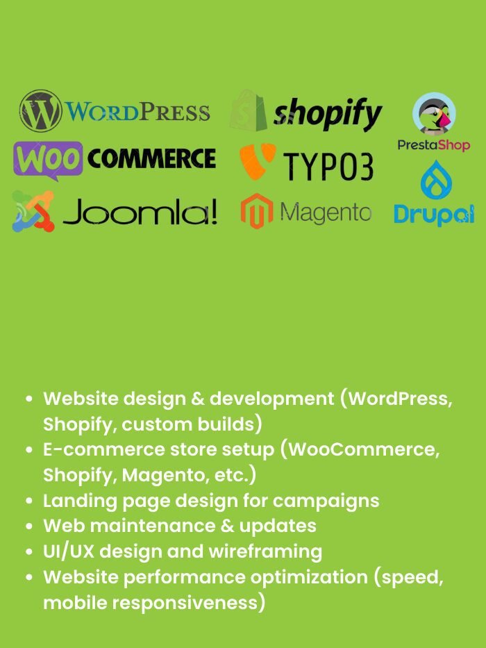 Website & E-commerce site